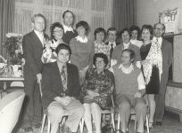 Die alte Ehepaargruppe von Martl Fischer aus dem Jahr 1978, vorne links Ewald Kay