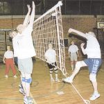 Volleyballgruppe, Karin Kölpin 1999